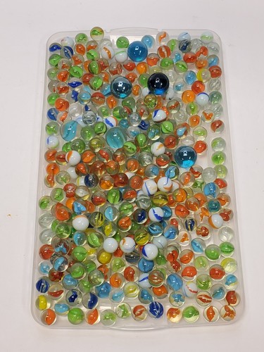 Mixed marbles lbs - mixed,