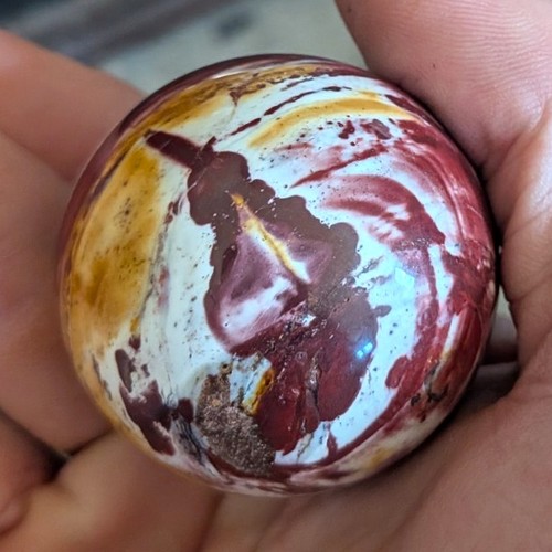 Large handmade glass swirl - handmade,