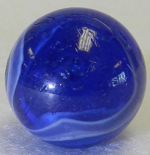 17573m vintage blue glass - #17573m,